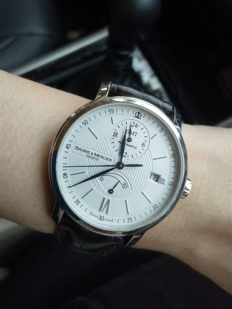 Baume Mercier Classima Gmt Power Reserve Luxury Watches On Carousell