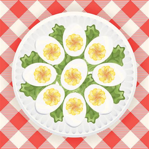 Deviled Eggs Illustrations Royalty Free Vector Graphics And Clip Art