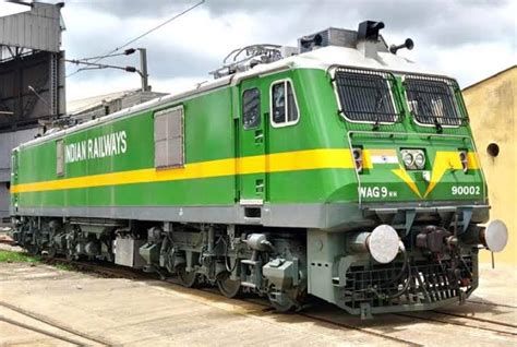 Wag Hh Class Electric Locomotive Of The Indian Railways This One