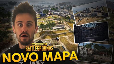 O NOVO MAPA TAEGO DO PUBG POSSIBILDIADE DE RENASCER DURANTE A