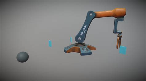 Robot Arm-Strong Animation Loop - Download Free 3D model by Ben Duckett ...