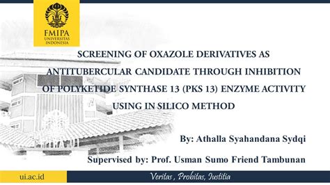 Discovery Of Oxazole Based Drug For Tuberculosis Disease Youtube