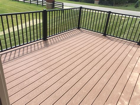 Saddle Trex Decking Colors Shop Trex Composite Decking And Railing At