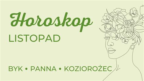 Horoskop Listopad 2023 Ziemskie Znaki Zodiaku Byk Panna