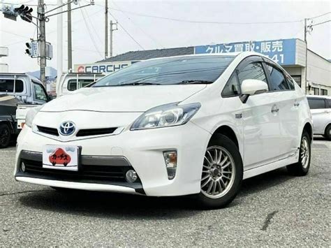 Used 2013 TOYOTA PRIUS PHV ZVW35 SBI Motor Japan