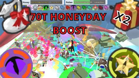 70 Trillion Honeyday Boost Festive Bean Guiding Star Bee Swarm