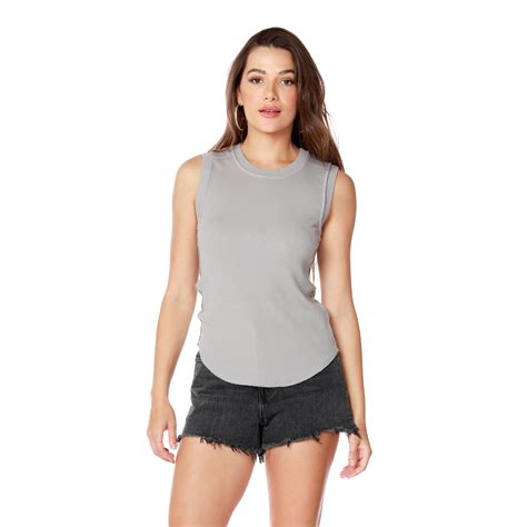 Annabelle Tank - Grey | Simplicity Boutique