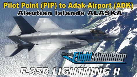 F B Aleutian Islands Alaska Pilot Point Pip To Adak Airport Adk