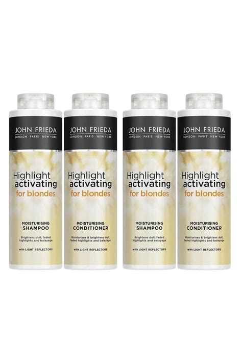 Shampoos Conditioners Blonde Highlight Activating Shampoo Conditioner Duo Ml X John Frieda
