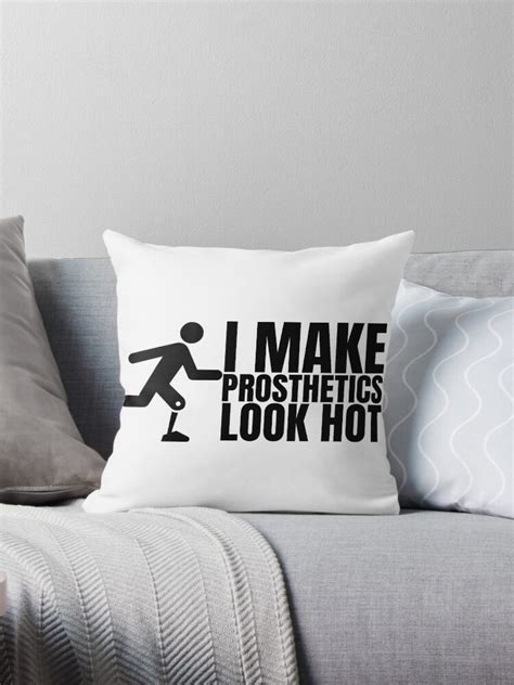 Aivo I Look Hot Amputation Leg Amputee Amputee Humour Amputee Amputee Amputee Gift Throw