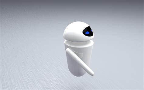 3d model of robot eve