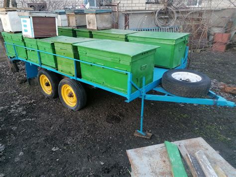 Продам прицеп с вуликами, без бджіл, після кап, рем.: 25 000 грн ...
