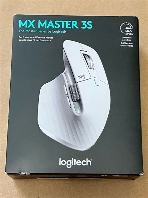 New Logitech Mx Master 3s Performance Wireless Mouse Pale Gray Pn 910