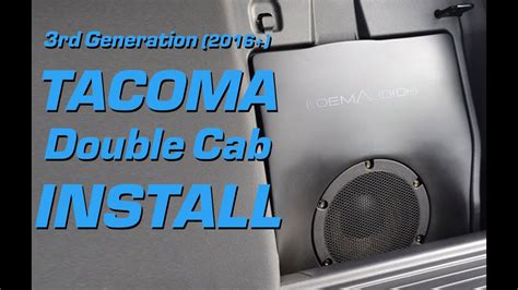 Aftermarket Audio For Toyota Tacoma