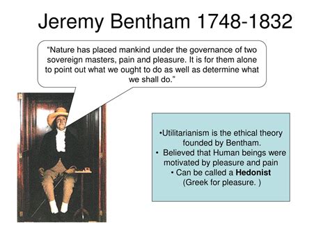 Ppt Understanding Utilitarianism In Ethics The Philosophy Of Jeremy