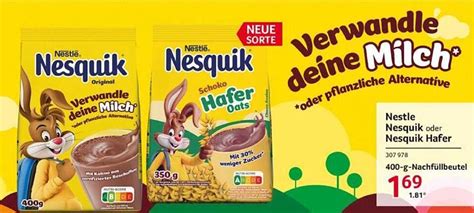 Nestl Nesquik Oder Hafer Angebot Bei Selgros Prospekte De