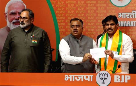 Zaheerabad MP BB Patil Joins Bharatiya Janata Party BJP In The