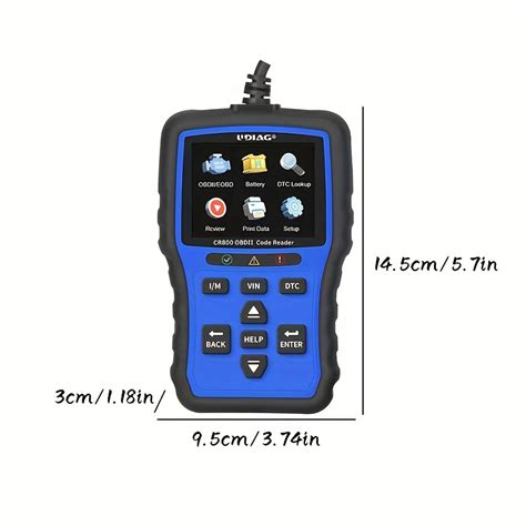 Cr Obd Scanner Live Data Professional Mechanic Obdii Diagnostic