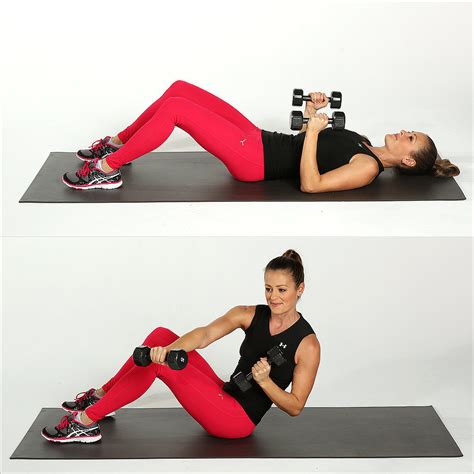 Crunch Variations | POPSUGAR Fitness