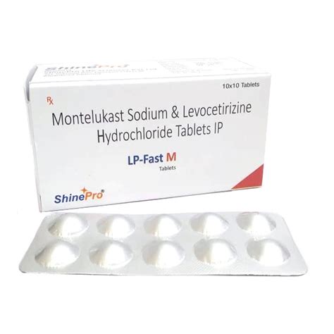 LP Fast M Montelukast Sodium And Levocetirizine Hydrochloride Tablets