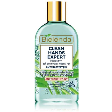 Bielenda Clean Hands Expert Handy Gel antibakterinis rankų prausiklis