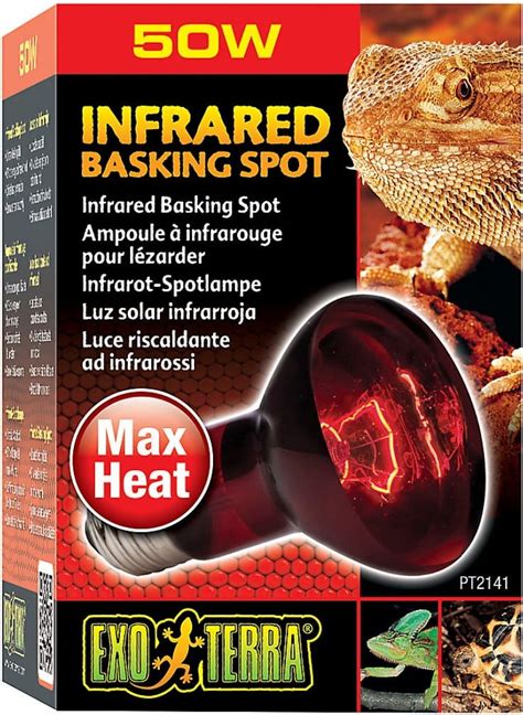 Exo Terra Infrared Basking Spot Lamp W Walmart