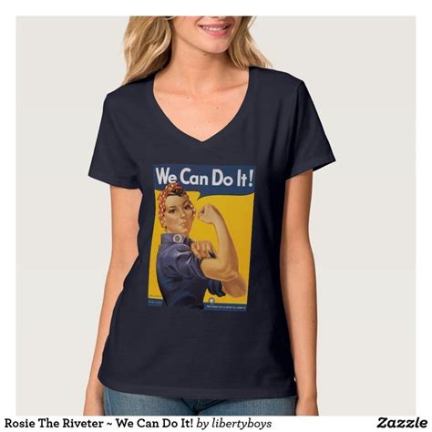 Rosie The Riveter We Can Do It T Shirt Rosie The Riveter T Shirts