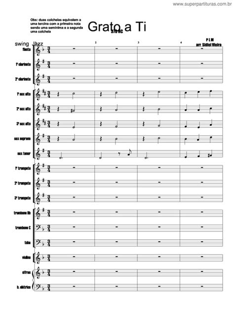 Mais Grato A Ti Harpa Cifra - Super Partituras - Grato A Ti - 370 HC (Harpa Cristã, Paulo Leivas ...