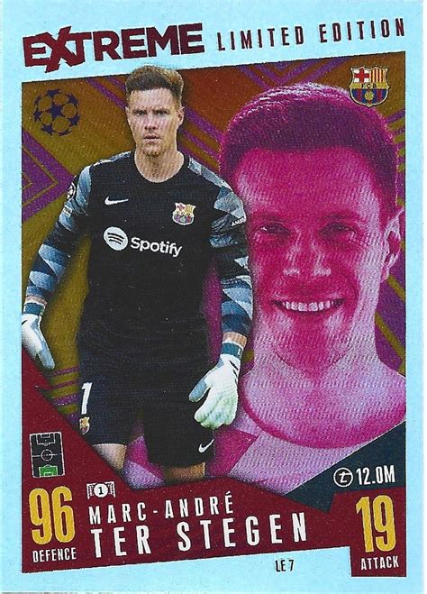 TOPPS MATCH ATTAX EXTRA 2024 LIMITED TER STEGEN Gdańsk Kup teraz na