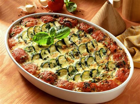 Zucchini Tomaten Gratin Rezept Eat Smarter