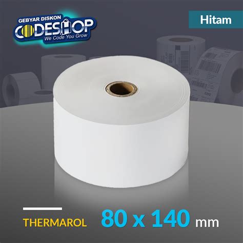 Jual Thermarol Kertas Thermal X Mm Struk Printer Kasir Desktop