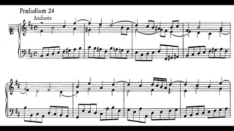 JS Bach Jorg Demus 1960 Prelude And Fugue No 24 In B Minor BWV 869