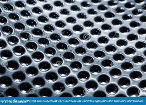 Background Of Metal Diamond Plate In Silver Color Stock Photo Image