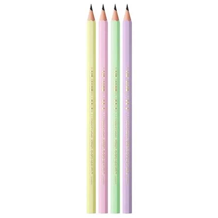 Bic Evolution Pastel Graphite Pencil Hb Schleiper Complete