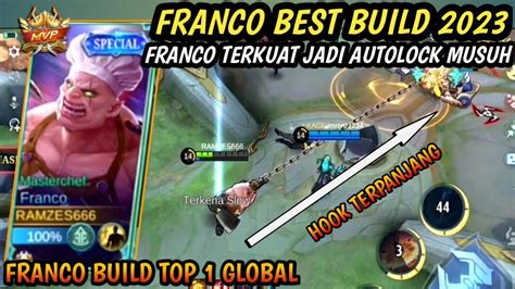 Franco Hook Montage Best Build Franco Tank Terkuat Mobile