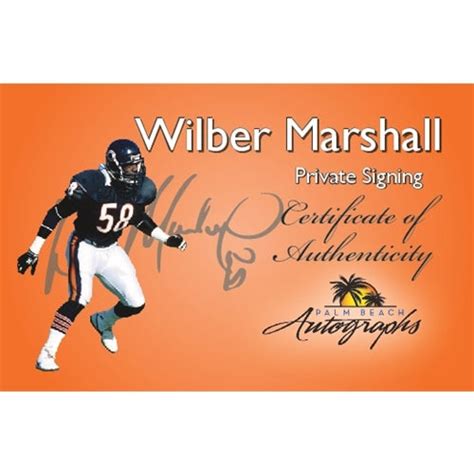 Wilber Marshall Autographed Florida Gators Mini Helmet - JSA – Palm Beach Autographs LLC