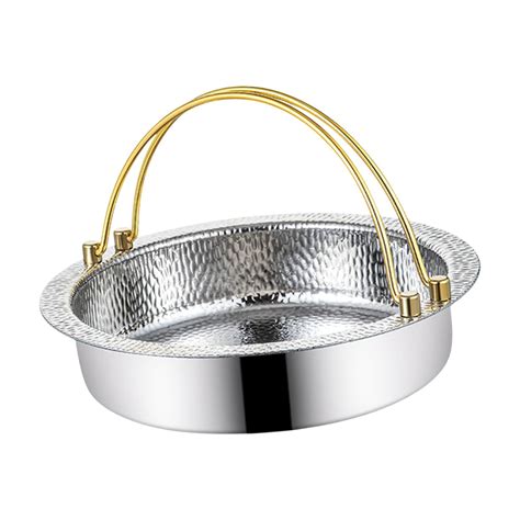 Weilaikeqi Small Sukiyaki Hot Pot L Stockpot For Household Noodle Ramen Soup Camping