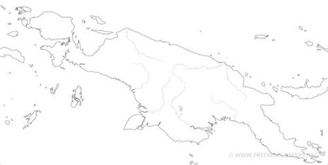 New Guinea Map