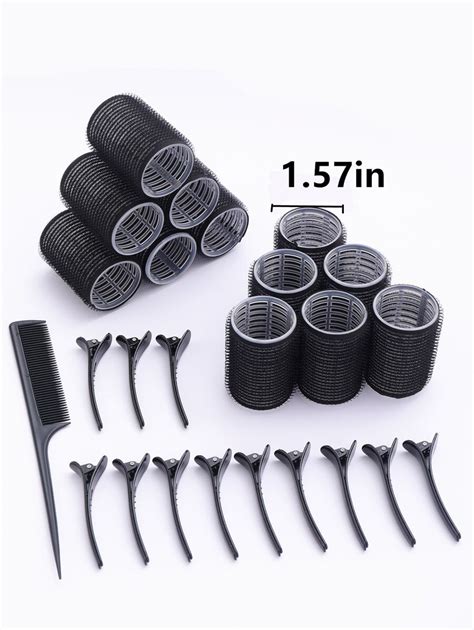 Hair Curlers Rollers 12pcs Hair Rollers Self Grip Holding Curlers With