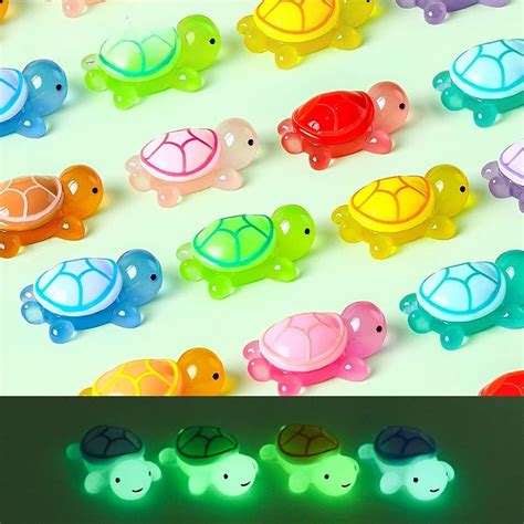 Светящиеся черепашки для декора | AliExpress