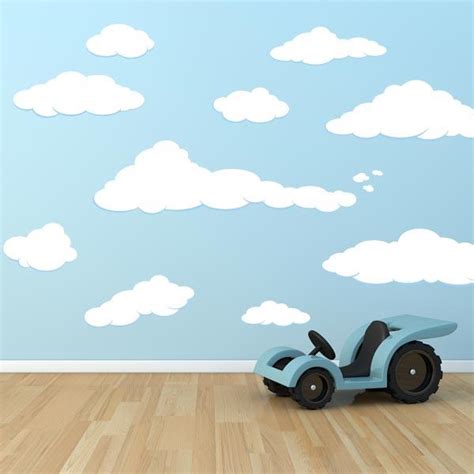 Cloud Decals | Cloud Stickers for Walls | Wall Decal World