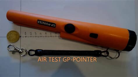 Test Pinpointer Gp Pointer YouTube