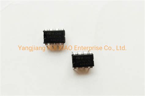 Integrated Circuit Ua741cn General Purpose Single Operational Amplifier Dip 8 Ic Voltage