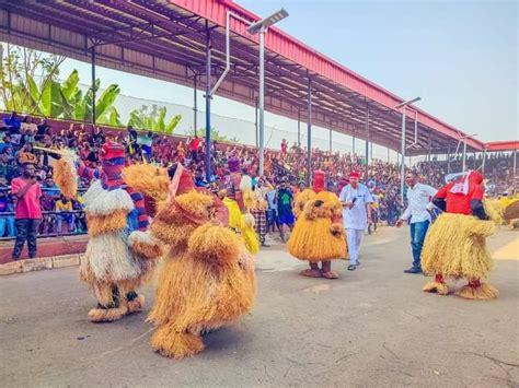 Colourful As Enugwu Ukwu Celebrated Ipia Agba Masquerade Festival