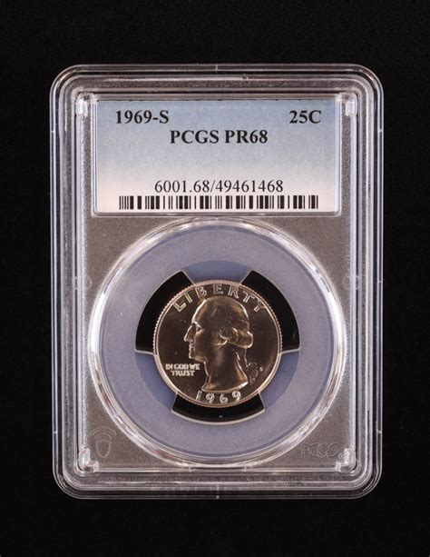 S Washington Quarter Proof Pcgs Pr Pristine Auction