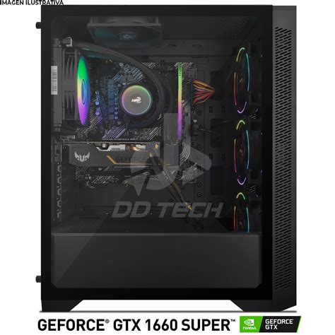 Computadora PRIDE GAMING SQUID NVIDIA GeForce GTX 1660 SUPER