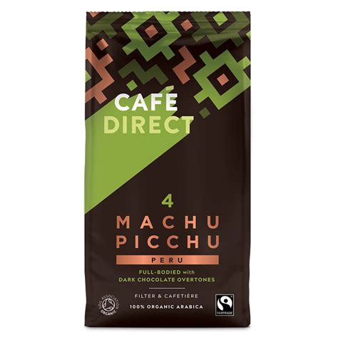 Cafedirect Machu Picchu Organic Roast And Ground Coffee Ethical