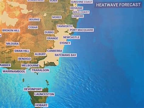 Heatwave Weather Sydney Melbourne Brisbane Forecast To Bake As El