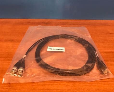 Cisco Cab E1 Rj45bnc E1 Cable Rj45 To Dual Bnc Unbalan Ebay