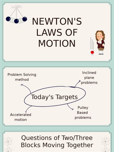 Newtons Laws of Motion | PDF